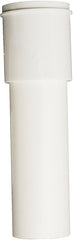 Plumb Pak PP911W Pipe Extension Tube, 1-1/2 x 1-1/2 in, 12 in L, Slip-Joint, Plastic, White