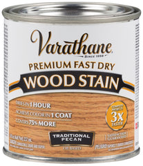 Varathane 262032 Stain, Traditional Pecan, Liquid, 0.5 pt, Can