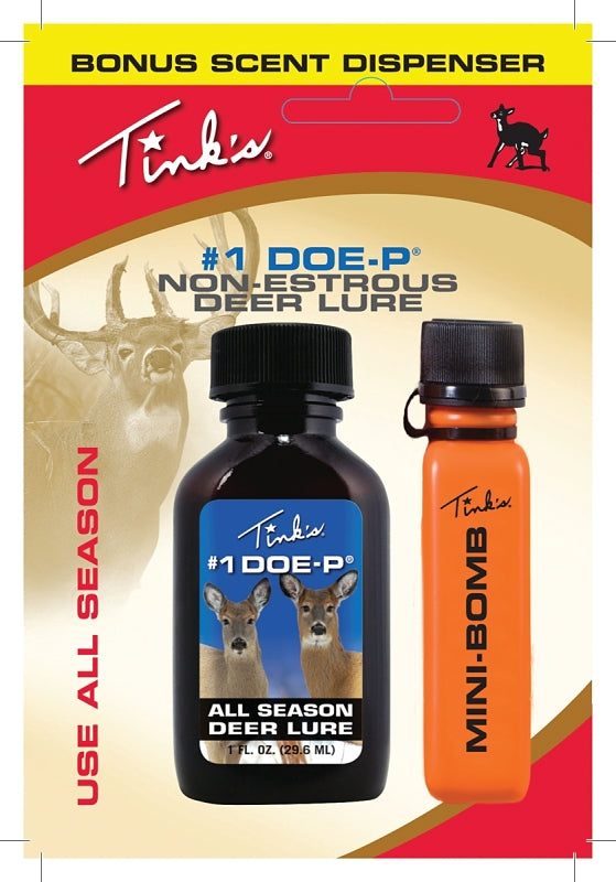 Tink's W6249 Deer Lure, 1 oz, Bottle