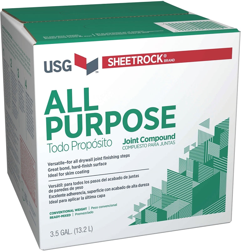 USG 380122048 Joint Compound, Paste, Off-White, 3.5 gal