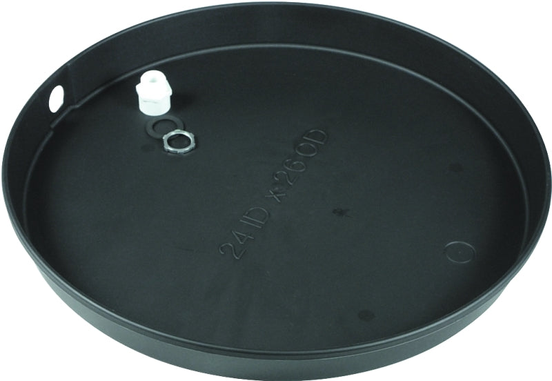 Camco 11460 Recyclable Drain Pan, Plastic, For: Electric Water Heaters