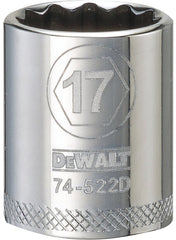 DWMT74522OSP SOCKET 3/8DR 17MM