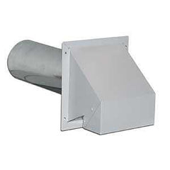 Imperial R2 Pro VT0516 Exhaust/Intake Hood, 3 in Duct, Galvanized Steel Hood, White Hood