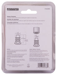 ProSource FE-S805-PS Furniture Socket, Plastic, Black
