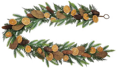 Puleo Asia Limited 312-4460-G6/10 Classic Fall Garland, 63 Tips, 6 ft
