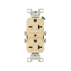 RECEPTACLE DPX COMM IVORY 20A