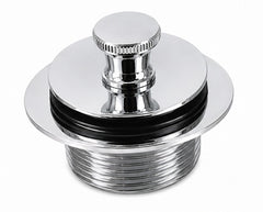 ProSource PMB-030 Bath Drain Assembly, Silver, Chrome