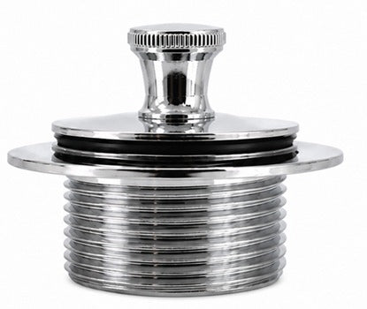 ProSource PMB-030 Bath Drain Assembly, Silver, Chrome