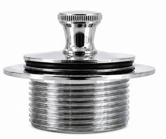 ProSource PMB-030 Bath Drain Assembly, Silver, Chrome