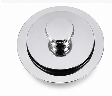 ProSource PMB-030 Bath Drain Assembly, Silver, Chrome