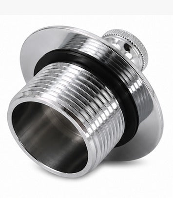 ProSource PMB-030 Bath Drain Assembly, Silver, Chrome