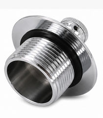 ProSource PMB-030 Bath Drain Assembly, Silver, Chrome