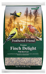 Feathered Friend 14412 Premium Wild Bird Food, Seed, 16 lb, Bag