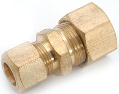 Anderson Metals 750082-1006 Tube Reducing Union, 5/8 x 3/8 in, Compression, Brass