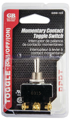 GB GSW-123 Toggle Switch, 125/250 V, DPDT, Screw Terminal