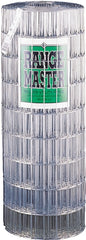 Rangemaster 7755 Welded Utility Fence, 50 ft L, 72 in H, 2 x 4 in Mesh, 14 Gauge, Galvanized