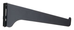 180BLK-10 BLK SHLF BRACKET10IN