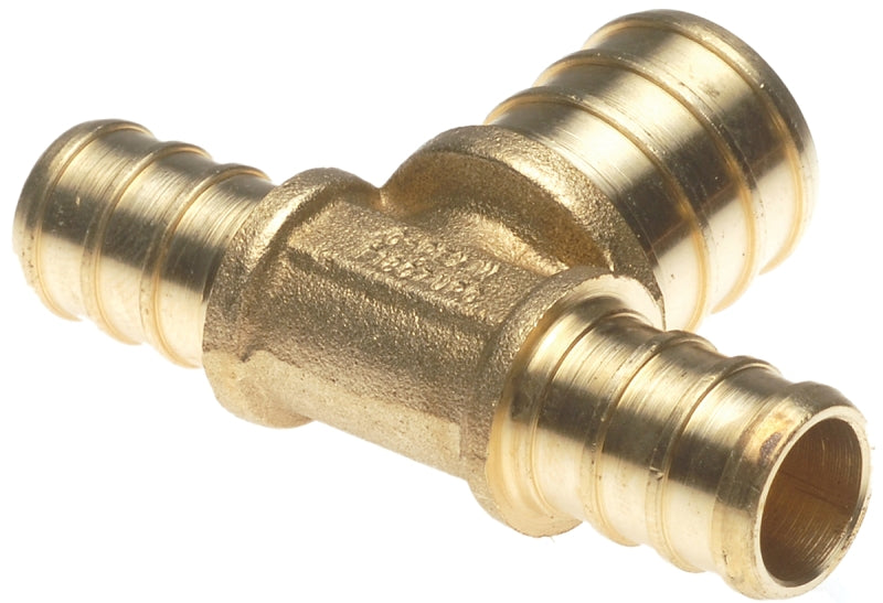 Apollo Valves APXT121234 Tube Tee, 1/2 x 1/2 x 3/4 in