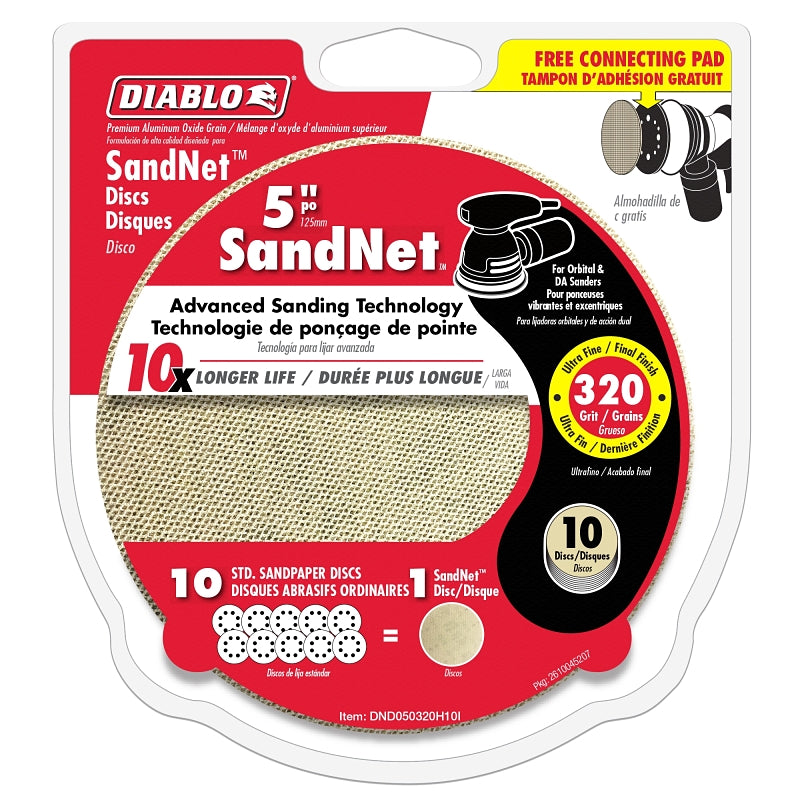 DND050320H10I DISC SANDNG 320G