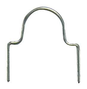 GB MMS-3102 Low Voltage Staple, Metal, Silver
