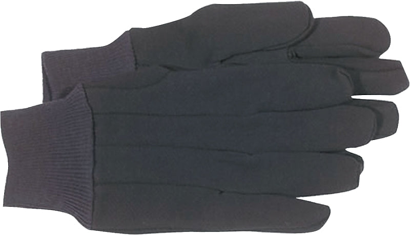 Boss 4020-S Work Gloves, Men's, S, Knit Wrist Cuff, Cotton/Jersey/Polyester, Brown