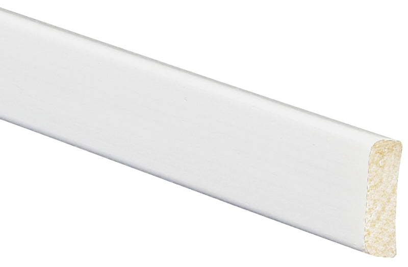 Inteplast Group 142 91420800032 Screen Trim, 8 ft L, 3/4 in W, Polystyrene, Crystal White