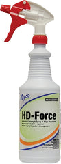 nyco HD-Force NL287-Q12S Degreaser, 12 qt, Liquid, Citrus, Red