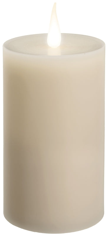 Xodus Innovations WC1684 Candle, Ivory Candle, D Alkaline Battery, LED Bulb