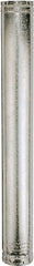 AmeriVent 4E24 Type B Gas Vent Pipe, 4 in OD, 24 in L, Galvanized Steel