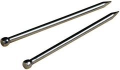 Hillman 122526 Wire Brad, 3/4 in L, Steel, Stainless Steel, Brad Head, Thin Shank, 2 oz