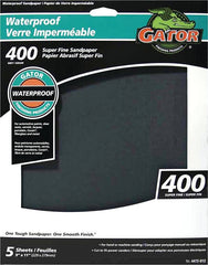 Gator 4472-012 Sanding Sheet, 11 in L, 9 in W, 400 Grit, Garnet Abrasive