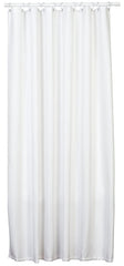 Zenna Home H21WW04 Shower Curtain, 72 in L, 70 in W, Polyester, White