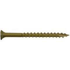 Camo 0356104 Deck Screw, #8 Thread, 1-5/8 in L, Bugle Head, Star Drive, Type 17 Slash Point, Carbon Steel