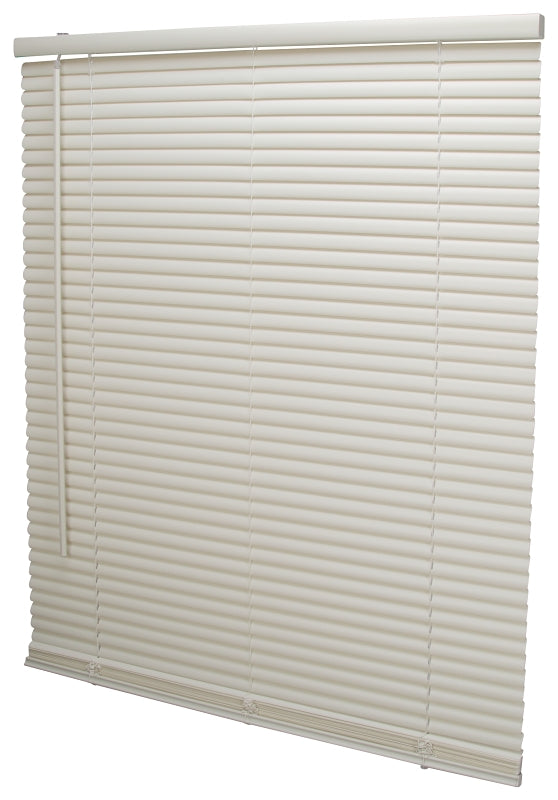 Simple Spaces PVCMB-17AA Blind, 72 in L, 30 in W, Vinyl, Alabaster