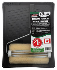 BENNETT SET PL10 4PC Paint Roller Set, Plastic, 4-Piece