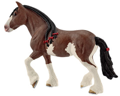 Schleich-S 13809 Figurine, 3 to 8 years, Clydesdale Mare, Plastic