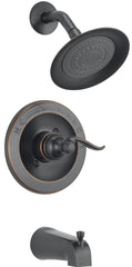 Delta Windemere Monitor 14 144996C-OB Tub and Shower Set, 1.75 gpm Showerhead, 1 Spray Settings, 1-Handle, Brass