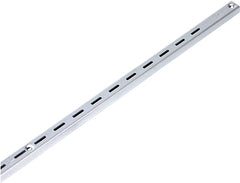 Knape & Vogt 80 80 WH 72 Shelf Standard, 320 lb, 16 ga Thick Material, 5/8 in W, 72 in H, Steel