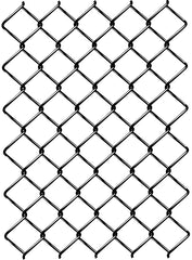 Rangemaster 10660 EZ Roll Chain-Link, 50 ft L, 60 in H, 12-1/2 Gauge, Zinc