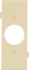 Eaton Wiring Devices STC7V Sectional Wallplate, 4-1/2 in L, 2-3/4 in W, 1 -Gang, Polycarbonate, Ivory, High-Gloss