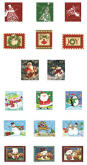 Hometown Holidays 69631 Nested Gift Box, 9 in, 9-13/16 in, 10-9/16 in, 6-5/8 in, 7-7/16 in, 8-3/16 in W, Paper