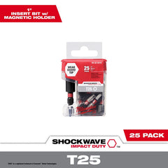 48-32-5016 BIT INSERT T25 W/BH