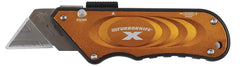 Olympia Tools 33-133 Turbo Knife, 1.18 in L Blade, 4.06 in W Blade, Ergonomic Handle