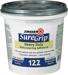 Zinsser 69384 Wallcovering Adhesive Clear, Clear, 1 qt