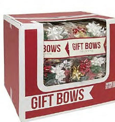 Hometown Holidays 68722 Gift Bow, Star Shape Design, Plastic, Multi-Color
