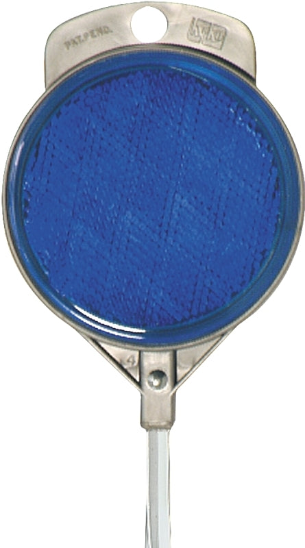 Hy-Ko DM100B48 Driveway Marker, Aluminum Post, Blue Reflector
