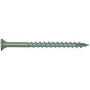 Camo 0341109 Deck Screw, #8 Thread, 1-5/8 in L, Bugle Head, Star Drive, Type 17 Slash Point, Carbon Steel