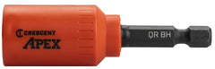 Crescent APEX u-GUARD CAUGBQ2D Covered Quick-Change Magnetic Bit Holder, Steel