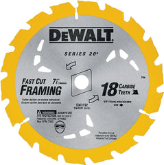 DW3192 BLADE CARB 7-1/4IN 18T