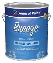 General Paint GE0050149-16 Interior Paint, High-Gloss Sheen, Deep, 3.54 L